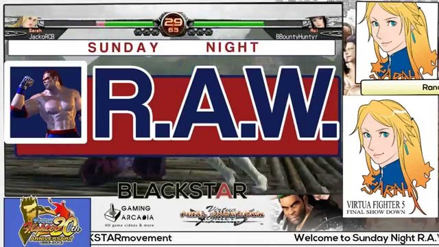 This is Sunday Night R.A.W. #24!!! BBountyHuntyr vs. JackoRCB!