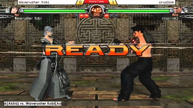 This is Sun...MONDAY Night R.A.W. #31! (part 1) cruzlink vs. Waverusher Kobi, FT7! #VF5FS #SEGA #VFD