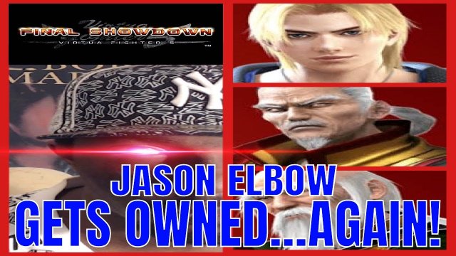 Virtua Fighter 5: Final Showdown- Jason Elbow gets OWNED!...AGAIN! (Xbox live gameplay)