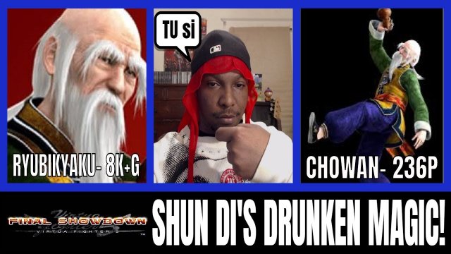 SHUN'S DRUNKEN MAGIC- Virtua Fighter 5: Final Showdown- VF5FS Shun Di vs Akira matches- (Xbox 360)