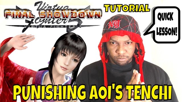 VF5FS- PUNISHING AOI'S TENCHI STANCE!- (Virtua Fighter 5: Final Showdown)- Gameplay, Tutorial, FGC.