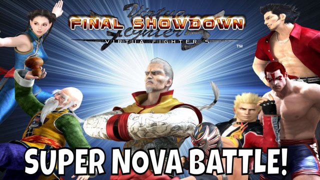 VF5FS- SUPER NOVA BATTLE! (Virtua Fighter 5: Final Showdown)- Lau & Pai Chan, Shun Di matches, FGC.