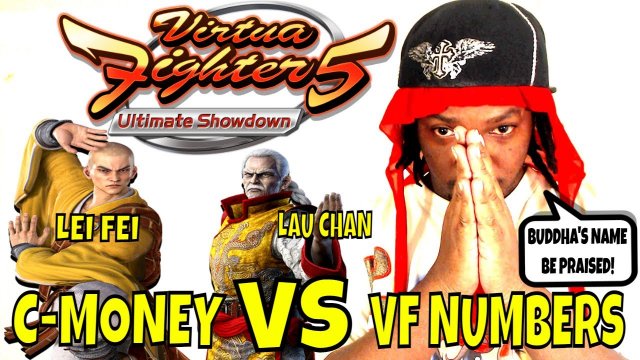 VF5US- C-MONEY VS VF NUMBERS! (Virtua Fighter 5: Ultimate Showdown) Lau Chan VS Lei Fei Matches, FGC