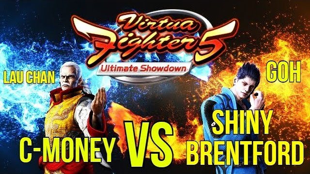 VF5US- C-MONEY VS SHINY BRENTFORD! (Virtua Fighter 5: Ultimate Showdown) Lau Chan VS Goh Matches FGC