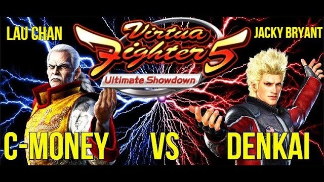 VF5US- C-MONEY VS DENKAI! (Virtua Fighter 5: Ultimate Showdown) Lau Chan VS Jacky Bryant Matches FGC