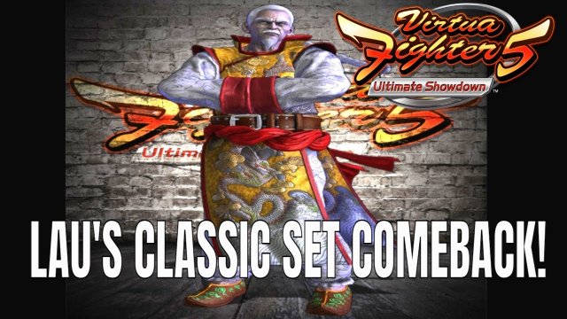 VF5US- LAU'S CLASSIC SET COMEBACK! (Virtua Fighter 5: Ultimate Showdown)- Lau Chan Gameplay, FGC.