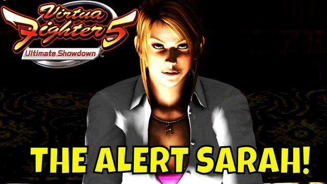 THE ALERT SARAH! (Virtua Fighter 5: Ultimate Showdown)- Shun Di VS Sarah Bryant Gameplay, FGC.