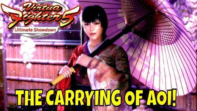 VF5US- THE CARRYING OF AOI! (Virtua Fighter 5: Ultimate Showdown)- Shun Di Gameplay, FGC.