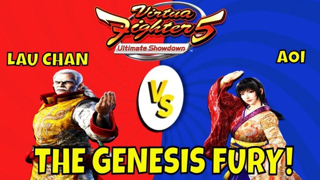 VF5US- THE GENESIS FURY! (Lau Chan Gameplay)