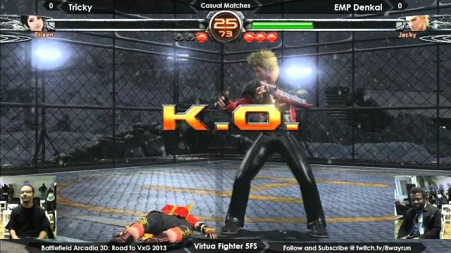 BFA3D #01   VF5FS W2   Tricky VS EMP Denkai